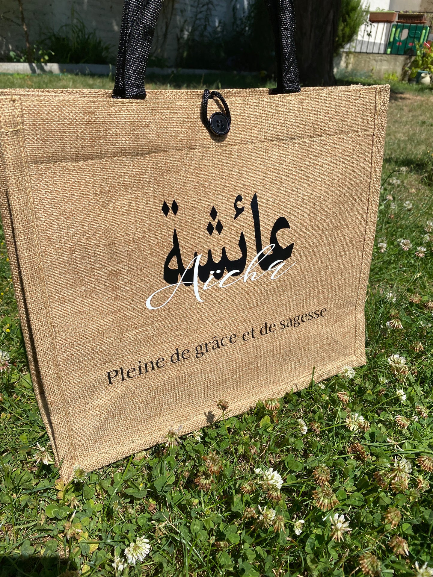 Sac personnalisé en Jute