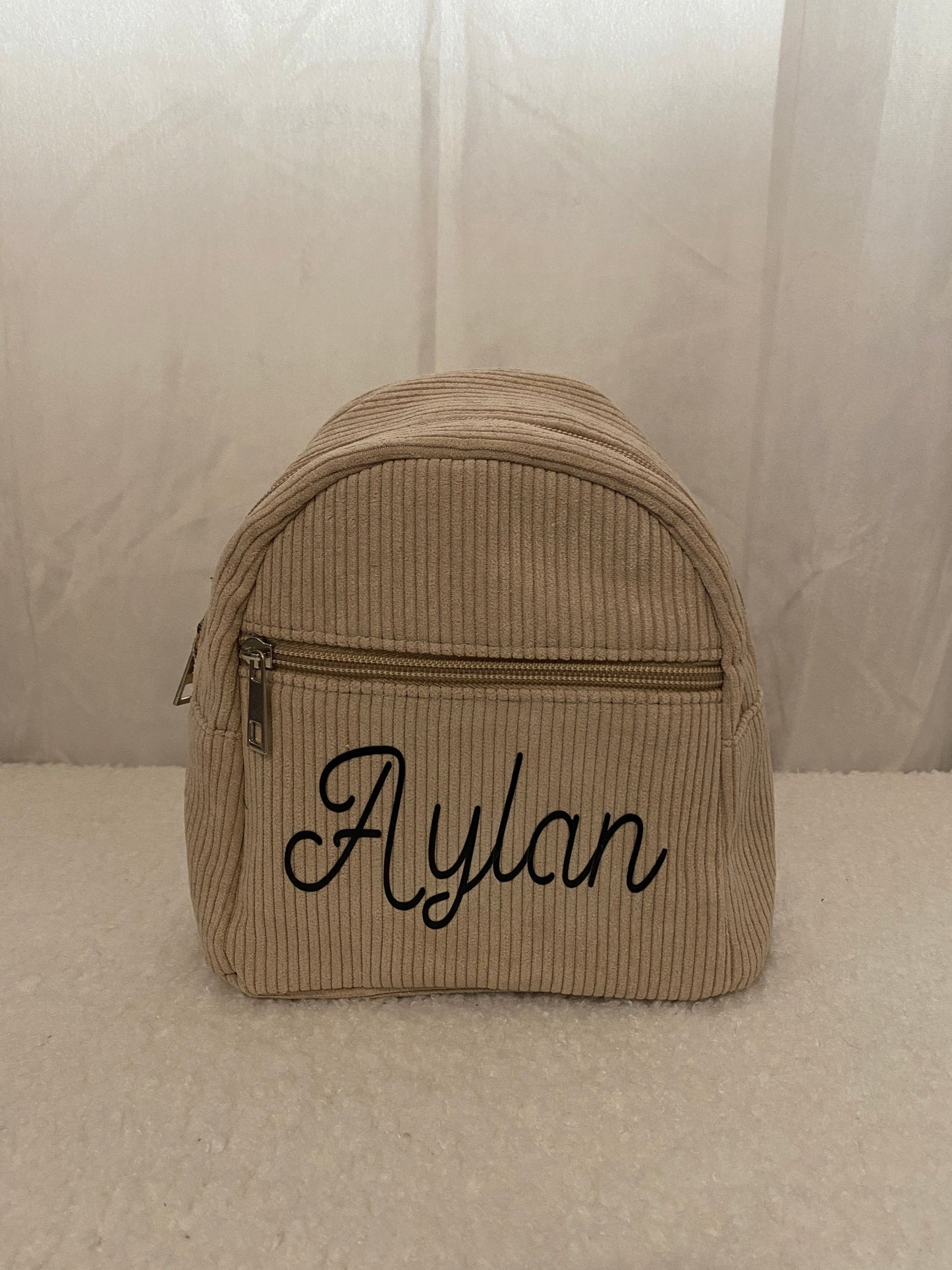 Sac à dos enfant beige